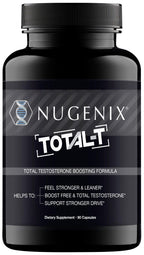 Nugenix Total-T, Free and Total Testosterone Booster for Men, 90 Count