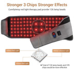 Comfytemp Red Light Therapy Belt, FSA HSA Eligible Infrared Red Light Therapy for Body, 22W Light Wrap with Pulse for Back Waist Muscle Pain Relief, Improve Joint Inflammation, Gift for Women Men