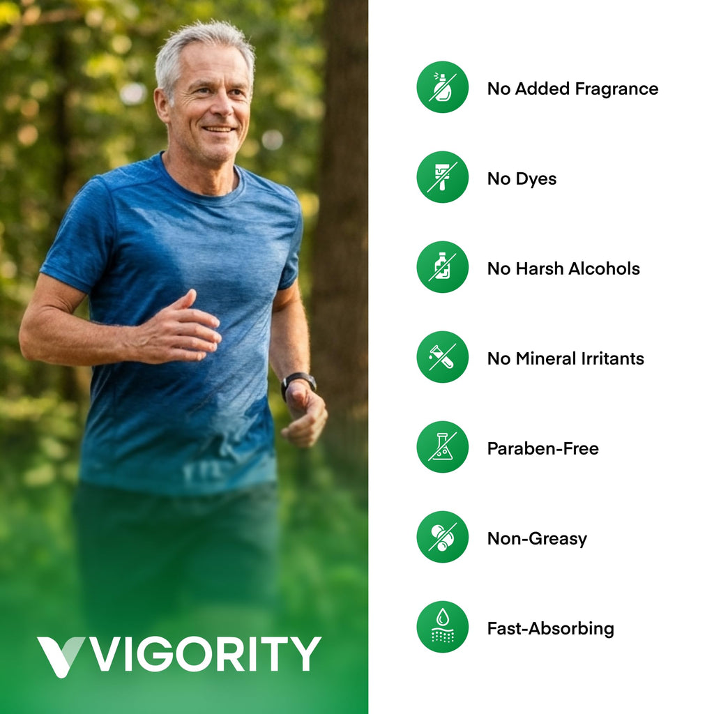 Vigority DMSO Cream 99.9% Pure for Topical Joint, Muscle Comfort - DMSO Pharmaceutical Grade Cream with Arnica, Magnesium, Turmeric, OptiMSM, Aloe Vera 3.53oz