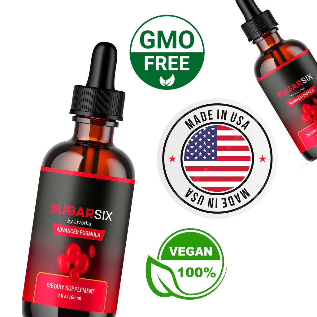 (5 Pack) Sugar Six, Sugar Six Drops, SugarSix, Sugar 6, SugarSix Support Formula, Sugar 6 Supplement, Sugar Six Formula, SugarSix Drops, Sugar Six Reviews, SugarSix Formula, 5 Bottles for 5 Months