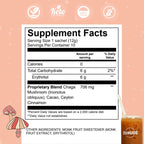 Renude Chagaccino - Chaga Mushroom Powder, Mushroom Coffee Drink Mix with Adaptogens, Natural Energy and Immune Support, Vegan, Keto, Zero Calorie Mushroom Blend Powder - 10 Servings