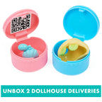 Gabby's Dollhouse, Primp and Pamper Bathroom with Mercat Figure, 3 Accessories, 3 Furniture and 2 Deliveries, Kids Toys for Ages 3 and up