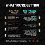 ONNIT Total Human Adult Multivitamin Dietary Supplement Comprehensive Capsule Packs with Day and Night Support, Daily Vitamin Packs for Men and Women, Dietary Supplement Capsules, 30-Day Supply
