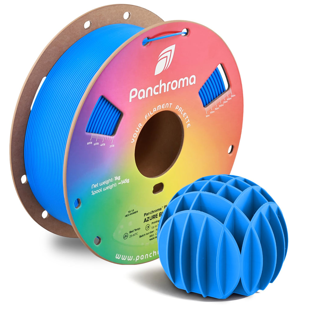 Polymaker Panchroma PLA Filament 1.75mm, 1kg, Azure Blue