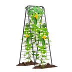 Heavy Duty Cucumber Trellis, 50" x 17" A-Frame Garden Trellis.1Pack