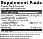 Essential Elements Magnesium Plus Zinc with Vitamin D3 - Scientifically Formulated Heart, Bone, & Muscle Support - 225mg Triple-Strength Magnesium Complex with Glycinate, Malate, Citrate - 360 Count