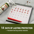 Bed Bug Killer 16 oz EcoVenger by EcoRaider, 100% Kill Efficacy, Bedbugs & Mites, Kills Eggs & The Resistant, Lasting Protection, USDA BIO-Certified, Plant Extract Based & Non-Toxic, Child & Pet Safe