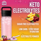 Dr. Price’s Electrolytes Powder Bulk – Cherry Lemonade, 90 Servings | Sugar Free Hydration Drink Mix with 72+ Trace Minerals, Manganese | Keto, Vegan, Doctor-Formulated, Made in USA