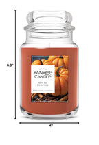 Yankee Candle Spiced Pumpkin Scented Candle, 22oz Large Jar