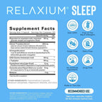 Relaxium Sleep Aid for Adults, Melatonin 5mg with Magnesium Glycinate, Sleep-Promoting Valerest & Ashwagandha, Non-Habit Forming Sleep Supplement, 120 Capsules, 4-Months Supply