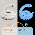 Nemoro 3D Printed Articulated Snake – 24'' Crystal-Like Movable Snake– Realistic Slithering Design, Collectible Articulated Model