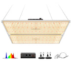 Spider Farmer SF4000 LED Grow Lights for Indoor Plants in 4x4 Grow Tent