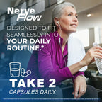 (5 Pack) Nerve Flow Capsules - Official Nerve Flow Pills Advanced Premium Formula Support Maximum Strength, All Natural NerveFlow Vitamins for Overall Health & Wellness, 300 Capsules 5 Months