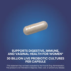 Nature’s Way Fortify Women’s Probiotic, 30 Billion Live Cultures, 11 Strains, Prebiotic, 30 Capsules