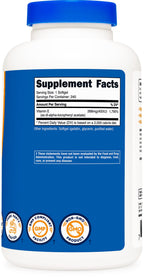 Nutricost Vitamin E 400 IU, 240 Softgel Capsules (2 Bottles)