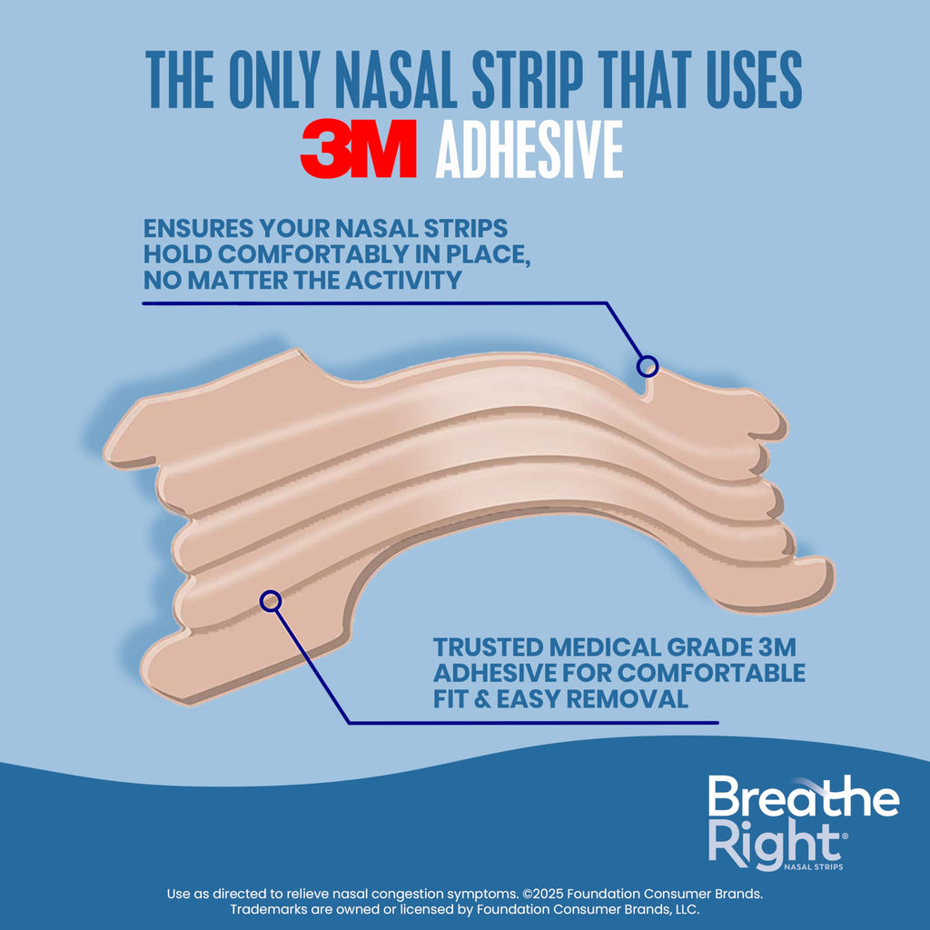 Breathe Right Extra Strength, Nasal Strips, Menthol Scent, Drug Free Nasal Congestion Relief for Better Breathing, Help Relieve Snoring, 26ct