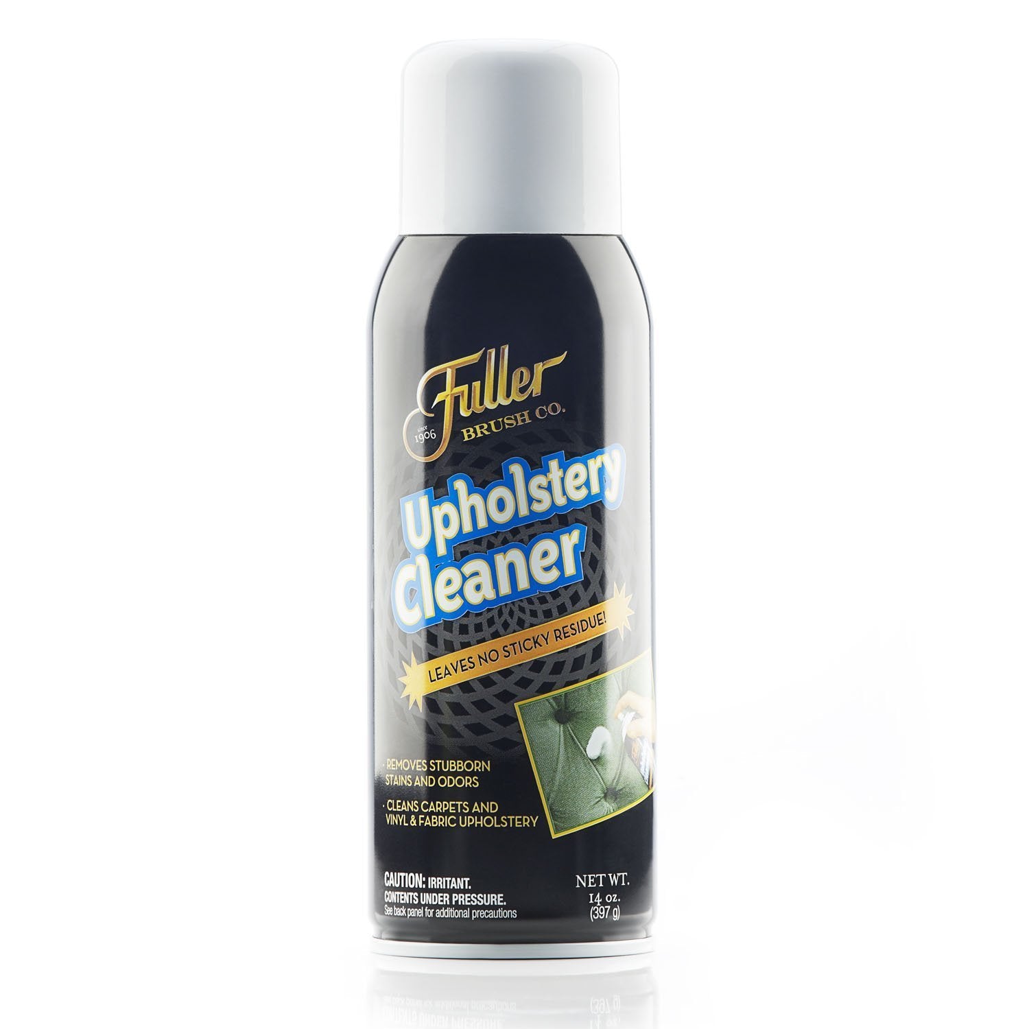 Fuller Brush Upholstery Cleaner – Foaming Multi-Surface Spray for Fabric, Carpet, Vinyl & Car Seats – Removes Stains & Odors Without Residue – Restores & Refreshes – 22 oz (Pack of 1)