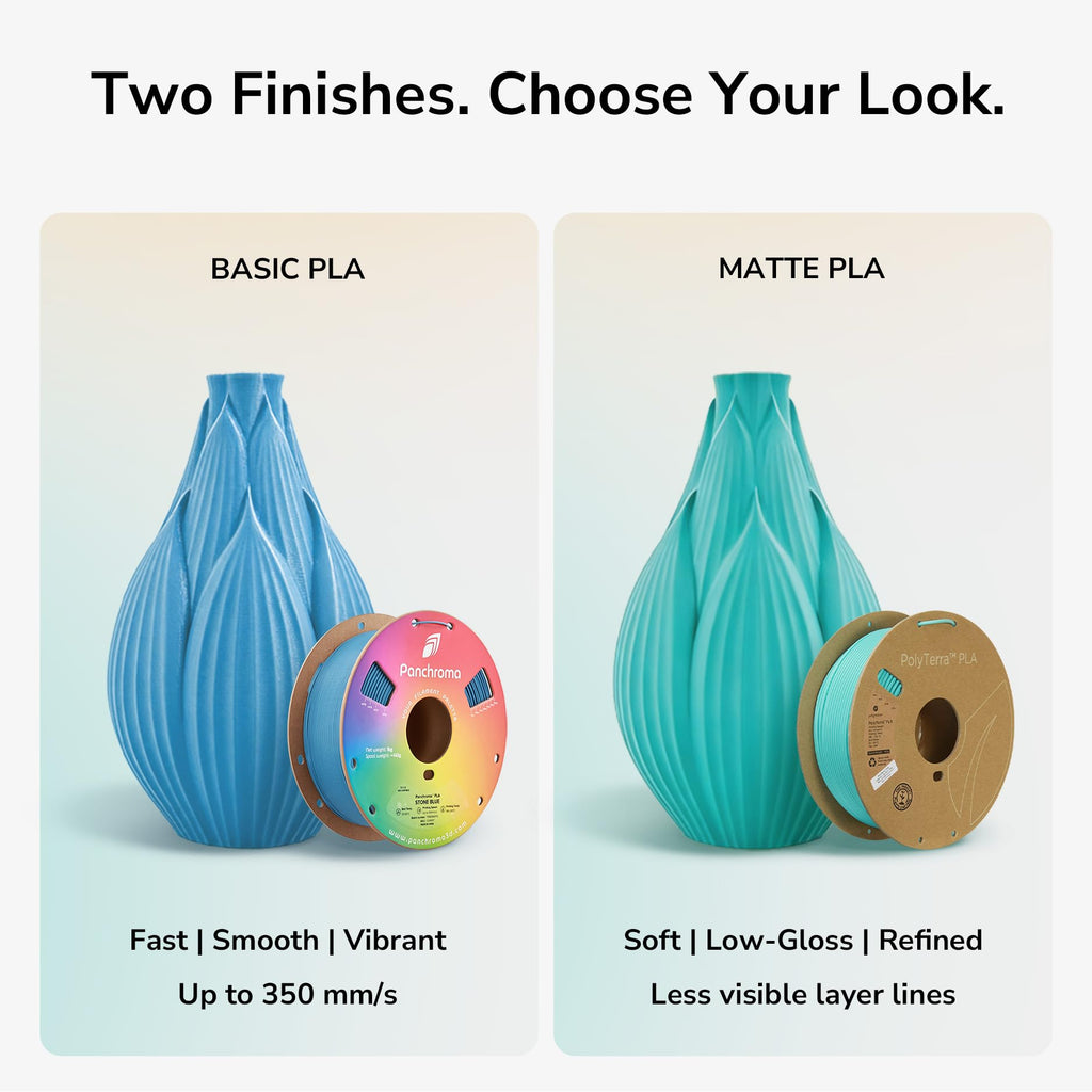 Polymaker Panchroma PLA Filament 1.75mm, 1kg, Azure Blue