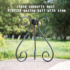 VCUTEKA Gazing Ball Stand, Metal Garden Gazing Globe Stand for 10-12" Globe