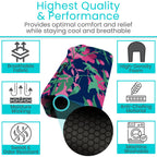 Vive Premium Crutch Pads & Hand Grips - Comfortable, Breathable, Machine Washable Padding - Moisture Wicking & Odor Reducing Pillow Accessory Covers for Adult & Youth Walking Crutches