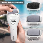 Electric Foot Callus Remover, Rechargeable Foot File for Dead Skin Care