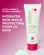 Andalou Naturals, Daily Shade Sensitive Rose Stem Cells, 2.7 Fl Oz