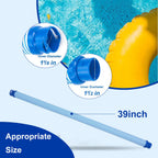 6 Pack Pool Cleaner Hose Replacement Kit for Mx6 Mx8,R0527700 Pool Vacuum Twist Lock Hose Replacement Parts,Single length 39 inches (6pack) (6ppack-1)