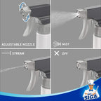 MR.SIGA 16 oz Empty Plastic Spray Bottles for Cleaning Solutions, 3 Pack