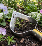 Skidger Xtreme Weeder Garden Scuffle Hoe Cultivator, 54-Inch Fiberglass Handle with Grips for Weeding, Cultivating, and Soil Prep