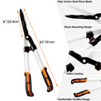 GARCARE Hedge Clippers Pruning Shears 4 in 1 Set Garden Pruning Tool Set