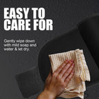AMZBOSS Waist Trainer for Women Lower Belly Fat, Waist Sweat Band for Women, Belly Band Sweat Belt, Stomach Wrap, Faja Body Shaper (BLACK, X-Large)