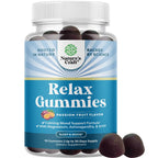 Pure Calm and Relaxing Magnesium Supplement - Magnesium for Stress Support & Rest Ease for Adults - High Absorption Mg Citrate Gummies with L Theanine & Ashwagandha for Muscle Cramps - 90 Count