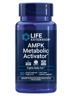Life Extension AMPK Metabolic Activator*, Hesperidin, G. pentaphyllum, Fight unwanted Belly Fat, Target Overall Fat, Gluten-Free, Vegetarian, 1-Daily, Non-GMO, 30 Tablets