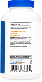 Nutricost MSM Tablets (Methylsulfonylmethane) 2000mg Per Serving, 120 Servings, 240 Tablets - Non-GMO and Gluten Free
