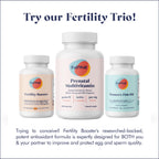 FullWell Fertility Booster - Conception Support for Men & Women - Supports Egg & Sperm Quality - Reproductive Health - CoQ10, Ashwagandha, NAC & ALA - 60 Count (30 Servings)