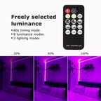 PIZHLO 50 Foot Black Light Strips & Remote, Dimmable Flexible 900 LEDs