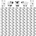 Bbiamsleep 105 Pcs Mini Sheep Figurines Miniature Plastic Sheep Figurines