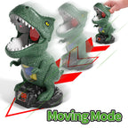 BLmukce Dinosaur Shooting Toys for Kids 3-5 5-7, Movable Target Shooting Game trex Chomp Shot Dino Blaster Toy Gift for Boys Age 4-8, Christmas & Birthday Gifts for 3 4 5 6 7 8 Years Old Kids