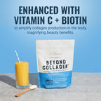 Live Conscious Beyond Collagen Multi Collagen Powder for Women w/Types I, II, III, V & X - Keto Friendly, Hydrolyzed Collagen Peptides Powder Blend w/Biotin & Vitamin C 41 Servings
