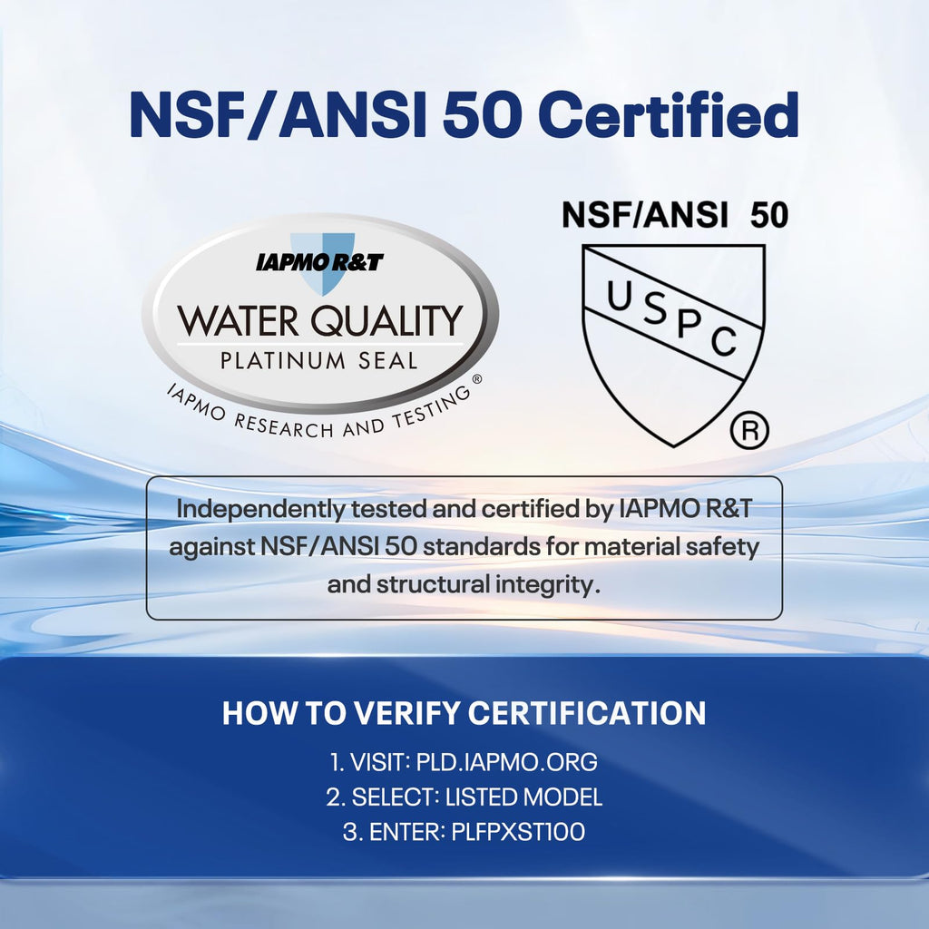 POOLPURE PXST100 Pool Filter Replaces Hayward X-Stream CC1000, CCX1000-RE, Pleatco PXST100, Unicel C-8311, Ultral-B6, Filbur FC-1285, 817-0100N/P, Waterway Pro Clean 100, L x OD: 17 3/8" x 8 15/16"