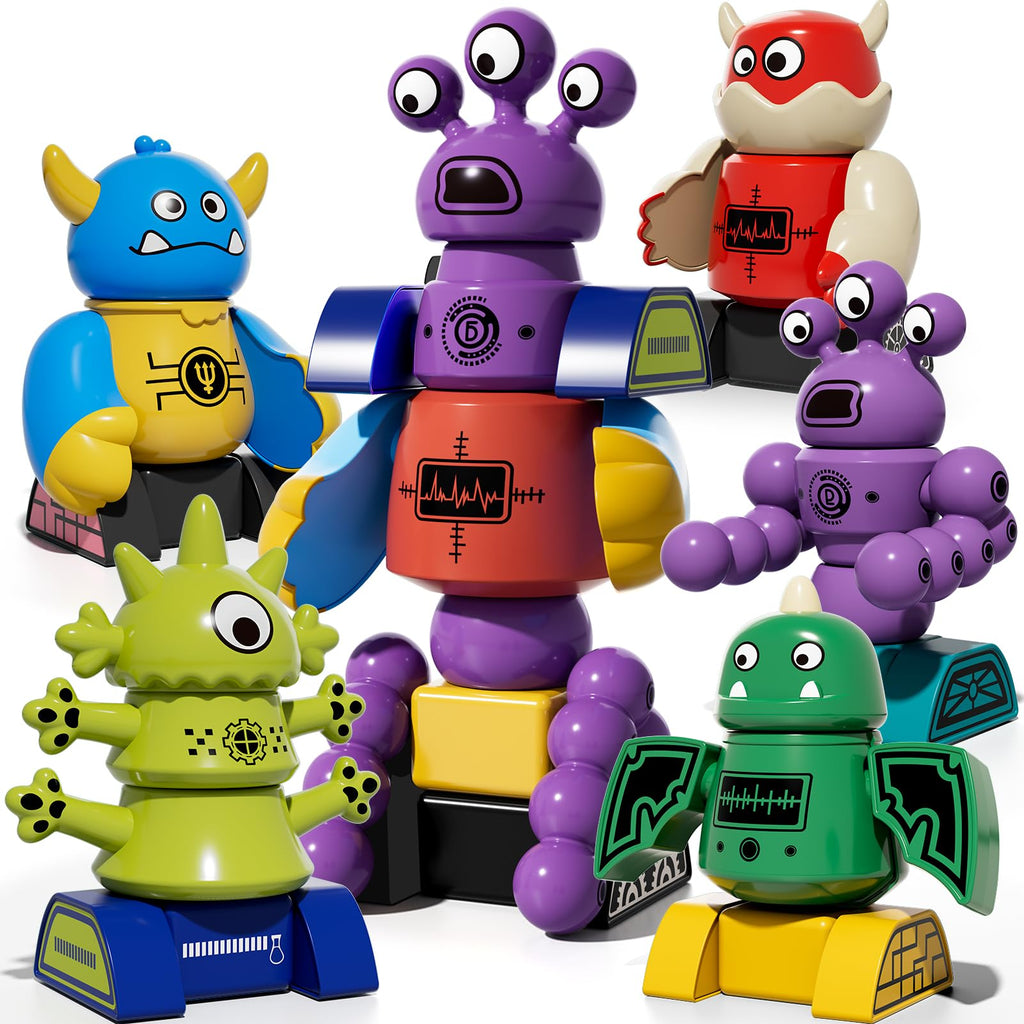 TEMI Magnet Robot Toy for Kids 3-5 Years Old