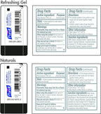 Purell Advanced Hand Sanitizer Variety Pack, Naturals and Refreshing Gel, 1 Fl Oz Travel Size Flip-Cap Bottle with Jelly Wrap Carrier (Pack of 8) - 3900-09-ECSC