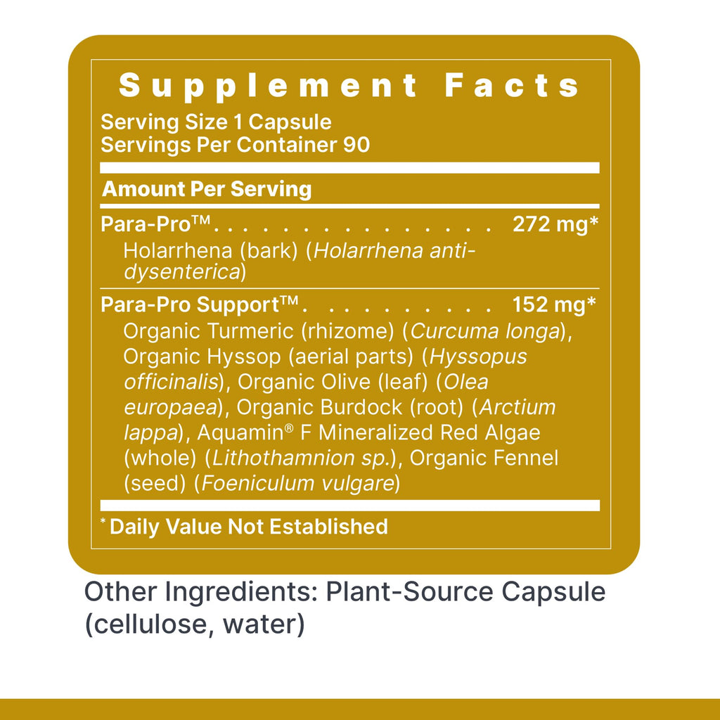 Premier Research Labs ParaStat - Intestinal Cleanse, Natural Gut Cleanse for Women & Men, Support for Colon Detox, Bloating, Digestion & Constipation - 90 Capsules (30 Day Supply)