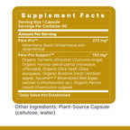 Premier Research Labs ParaStat - Intestinal Cleanse, Natural Gut Cleanse for Women & Men, Support for Colon Detox, Bloating, Digestion & Constipation - 90 Capsules (30 Day Supply)