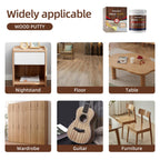 Boncart Wood Filler,Wood Putty,Wood Filler Paintable,Wood Repair Putty Stainable,9.87 Ounce Natual Wood Filler,Wood Furniture Repair Kit,Quickly Repair Any Broken and defective Wooden Furniture