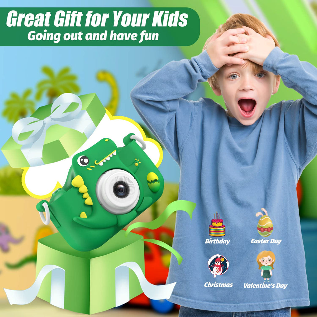 Upgrade Kids Camera,Christmas Birthday Gifts Toys for Ages 3‑12