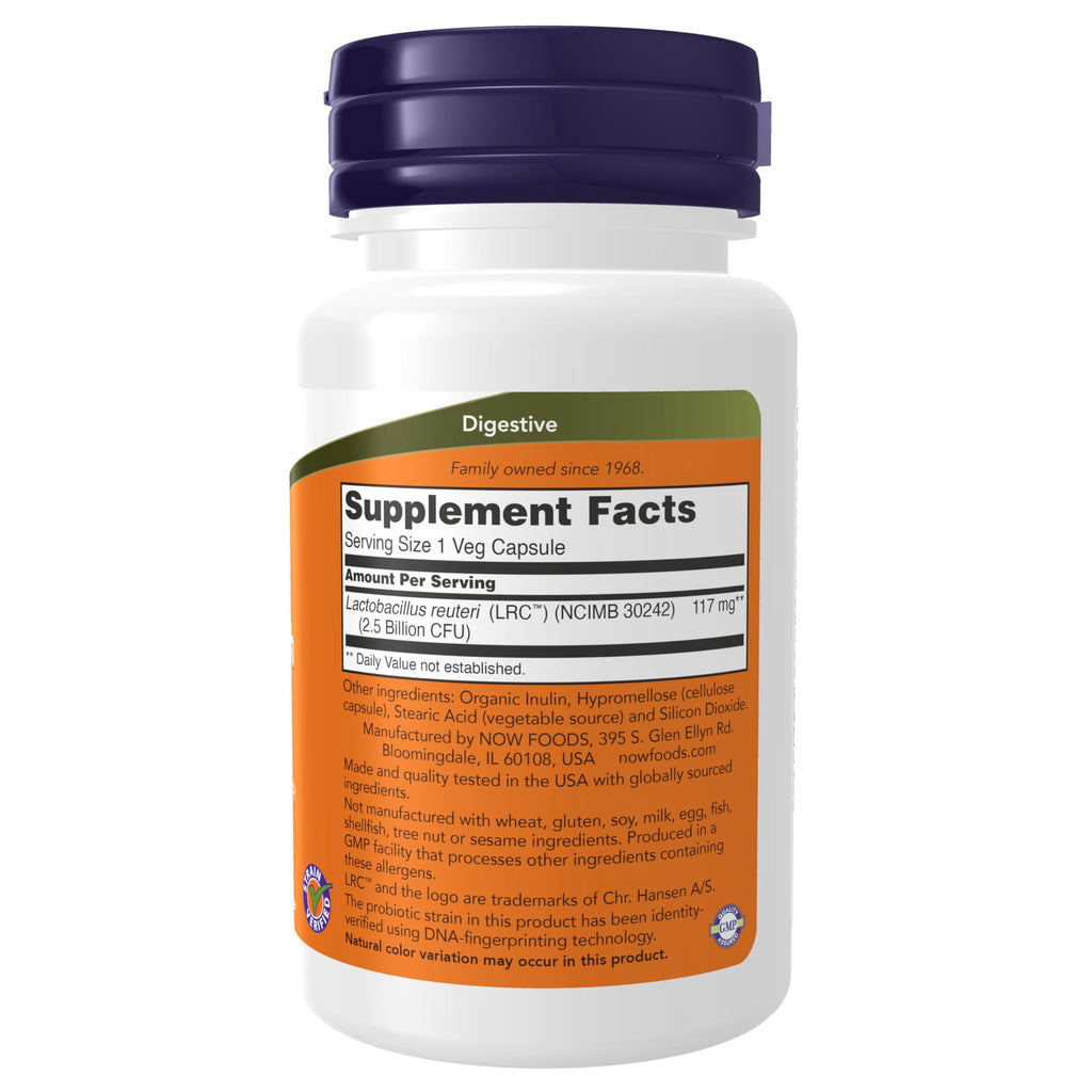 Now Supplements, Clinical Heart Health Probiotic, Circulatory Support*, Supports Cholesterol Levels Already Within the Normal Range*, Clinical Strain NCIMB 30242, 60 Veg Capsules