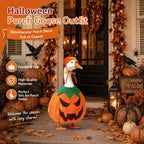 WeLyruff 8 Set Porch Goose Outfits - Gift for Patio Lawn Decor