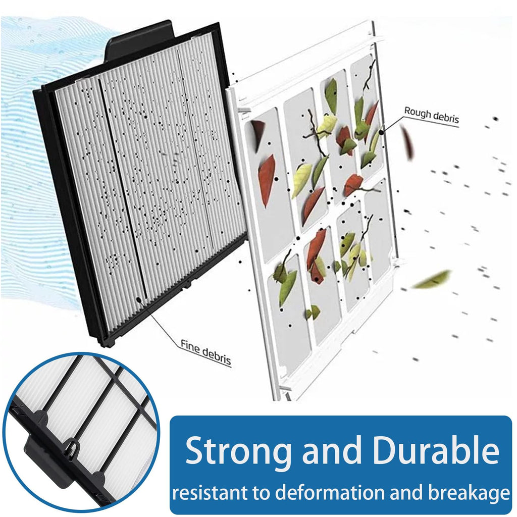 Replace Part#9991467-R4 Ultra-Fine Filter Panels Compatible with Dolphin Robotic Pool Cleaners,Pleated Cartridge Filter Replacement for Dolphin S200,Proteus DX4,Active 20,Active 30,S300i,M600