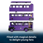 LEGO Harry Potter Knight Bus Adventure - Building Toy for Kids, Boys, and Girls, Ages 8+ - Iconic Bus from Harry Potter and The Prisoner of Azkaban - with 5 Minifigures - Birthday Gift Idea - 76446